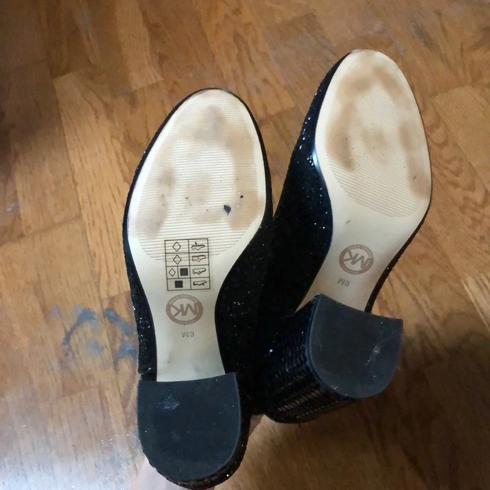 Michael Kors Arabella Black sparkle boots - Picture 7 of 8